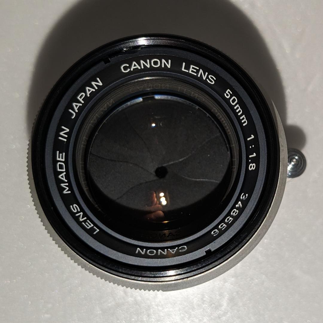 キャノン CANON LENS 50mm F1.8 Lマウント#226c