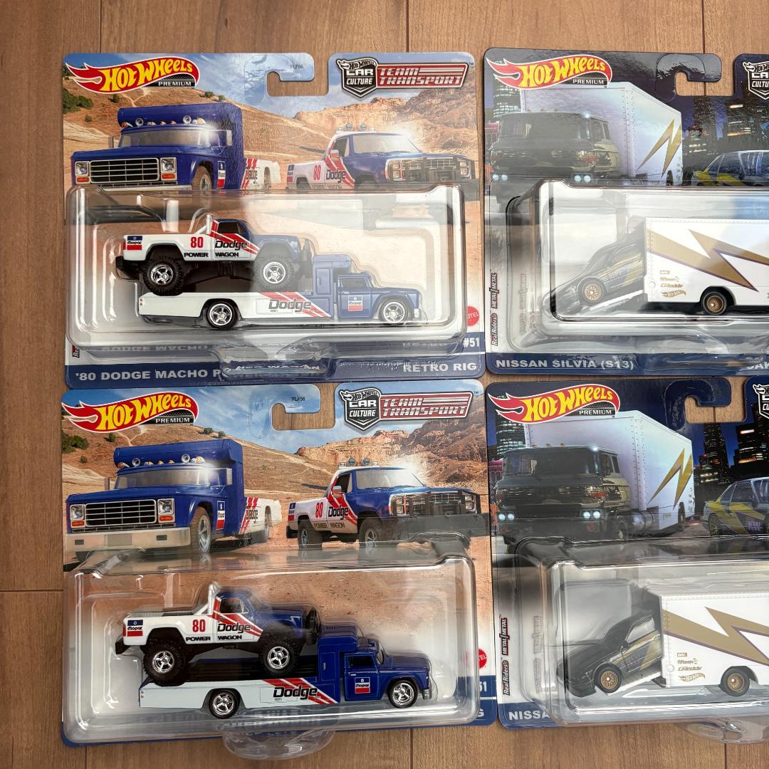 ホットウィール チームトランスポート　6個セット