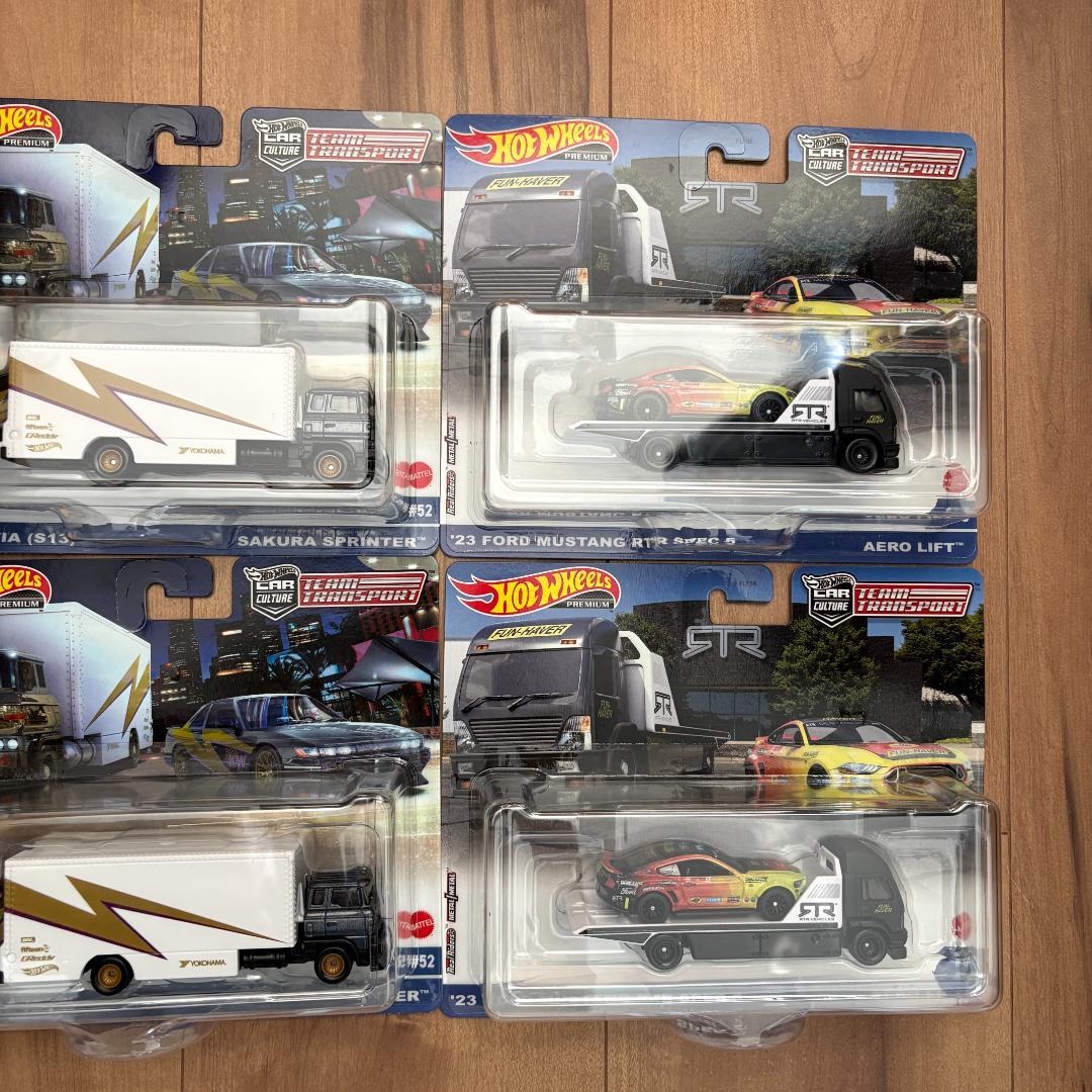 ホットウィール チームトランスポート　6個セット