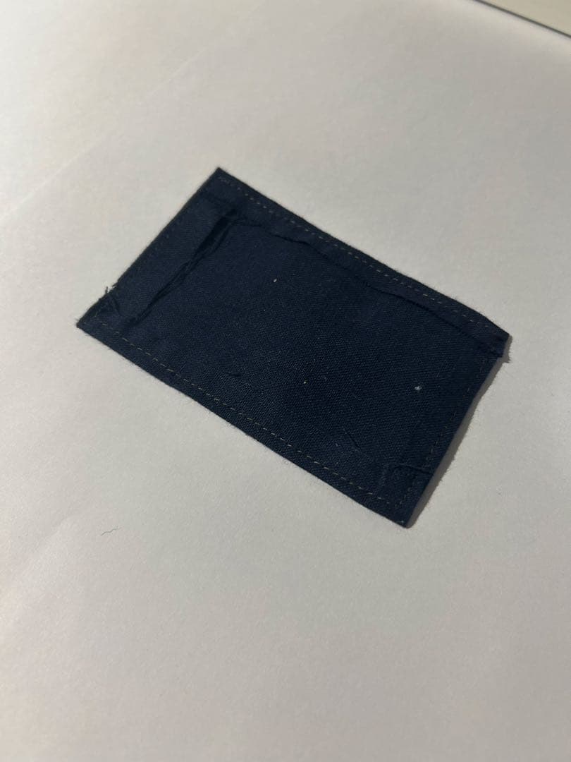 【警察グッズ】　耐刃防護衣用　前後ワッペン