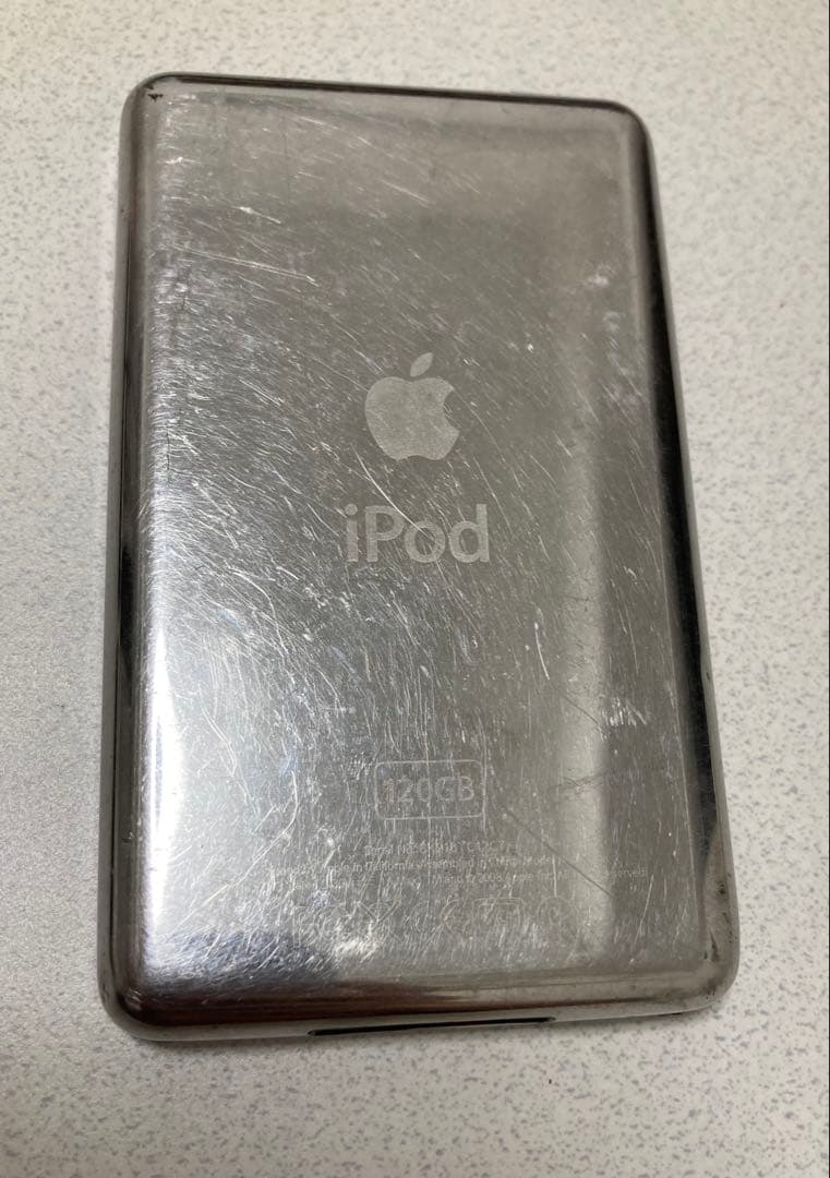 【値下げ中】iPod classicブラック 120GB 動作確認済