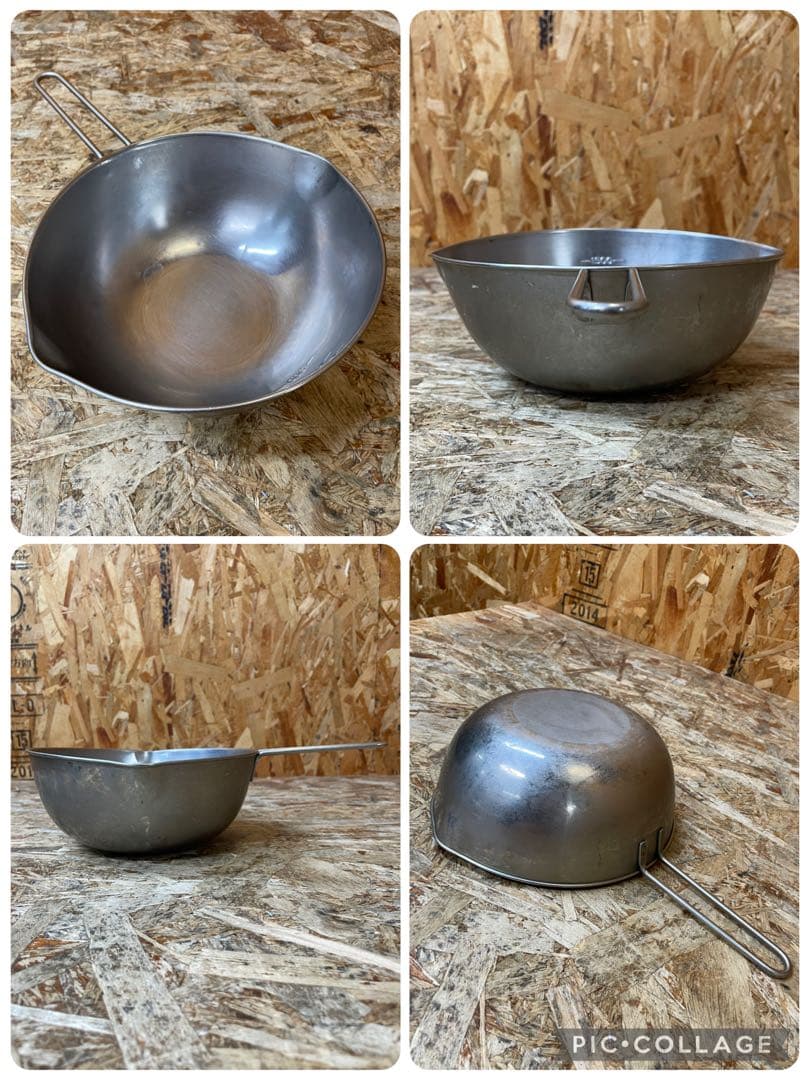 C(7600) ステンレス 片手鍋 21㎝ 5個セット 雪平鍋 手付きボウル