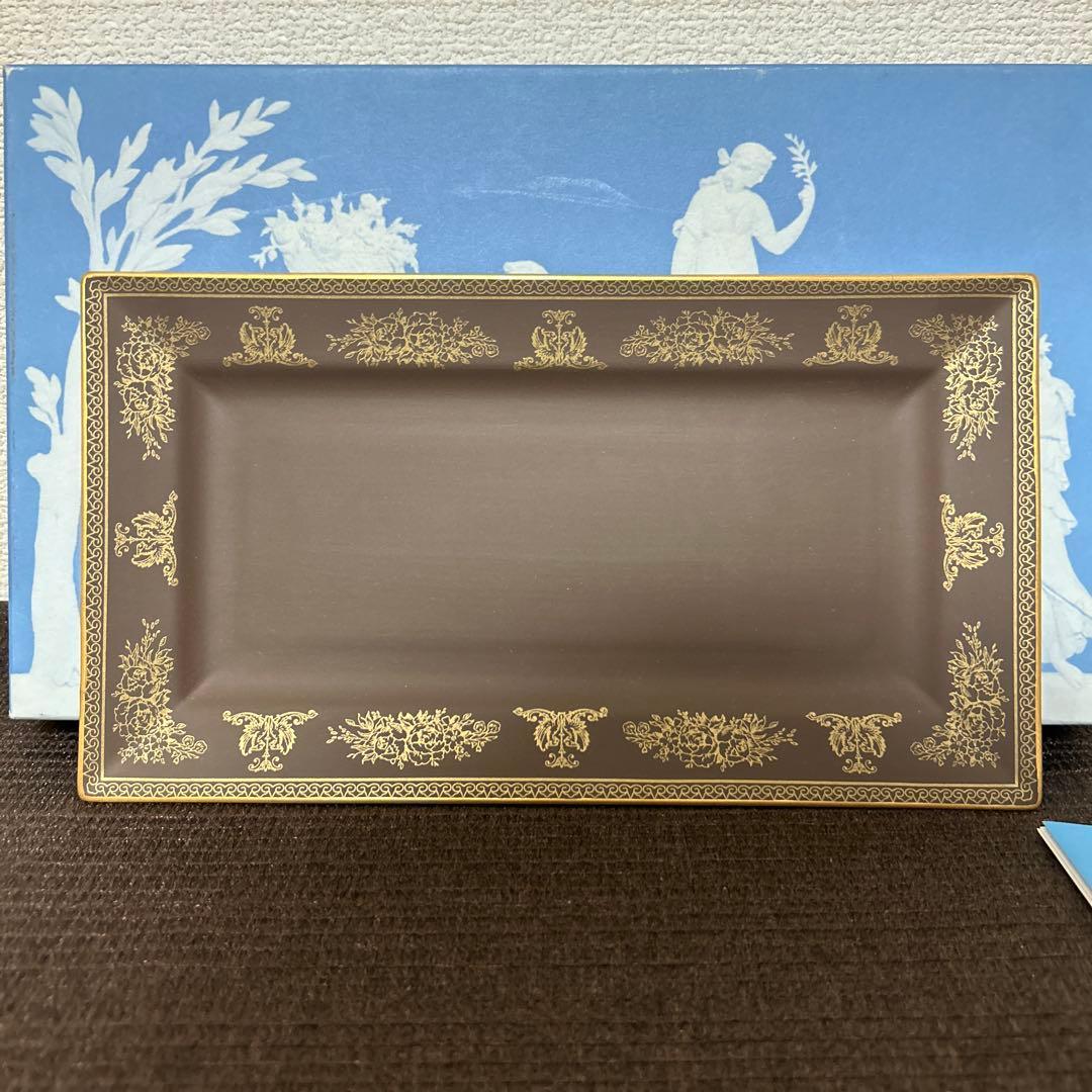 ウェッジウッド　ジャスパー　コロンビア　デザートプレート　サンドイッチプレート