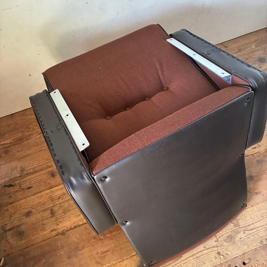 国産ヴィンテージ コクヨ エグゼクティブ デスク アーム チェア レトロ