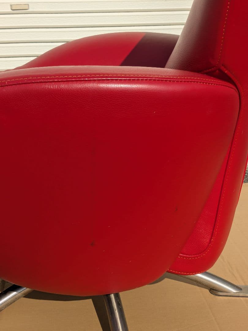 Cassina ドド シェーズロング チェア リクライニング 赤