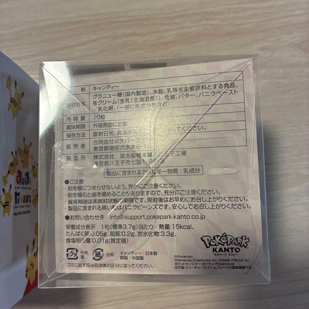 ポケパーク カントー ピカチュウ ミニケース　マホイップ　キャンディ　2点セット