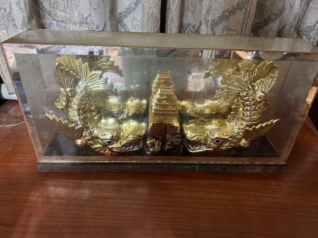 名古屋城　金の鯱鉾　シャチホコ　オブジェ　記念品