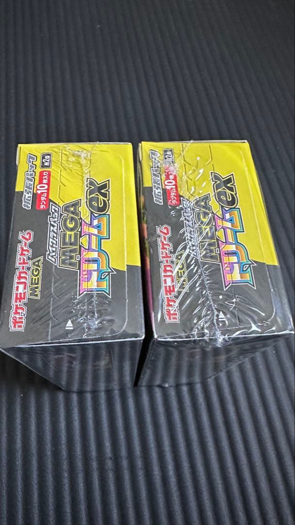 ポケモンカードゲーム MEGAドリームex新品未開封シュリンク付き2BOX