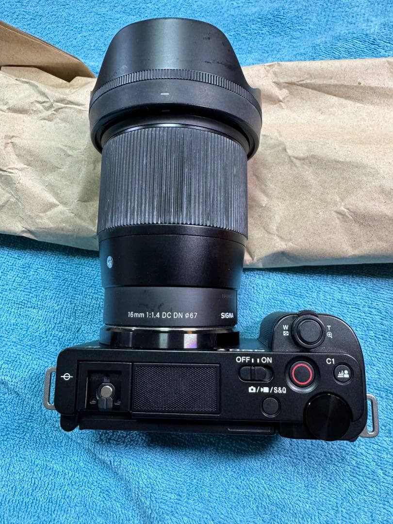 【美品・シャッター回数475回】ZV-E1 & SIGMA 16mm F1.4