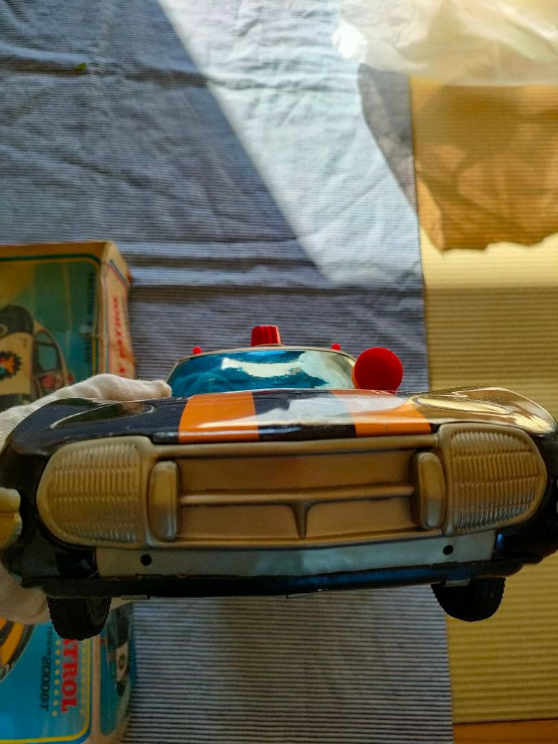 野村トーイ　トヨタ 2000GT P.D パトカー ブリキ