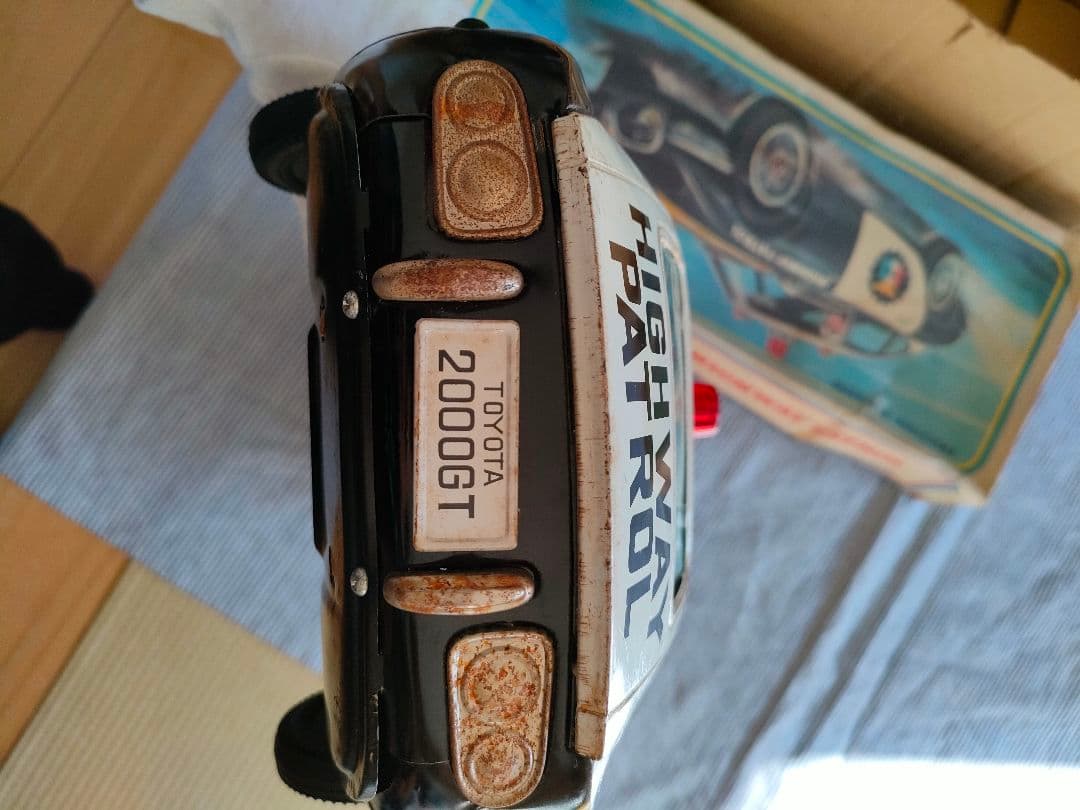 野村トーイ　トヨタ 2000GT P.D パトカー ブリキ