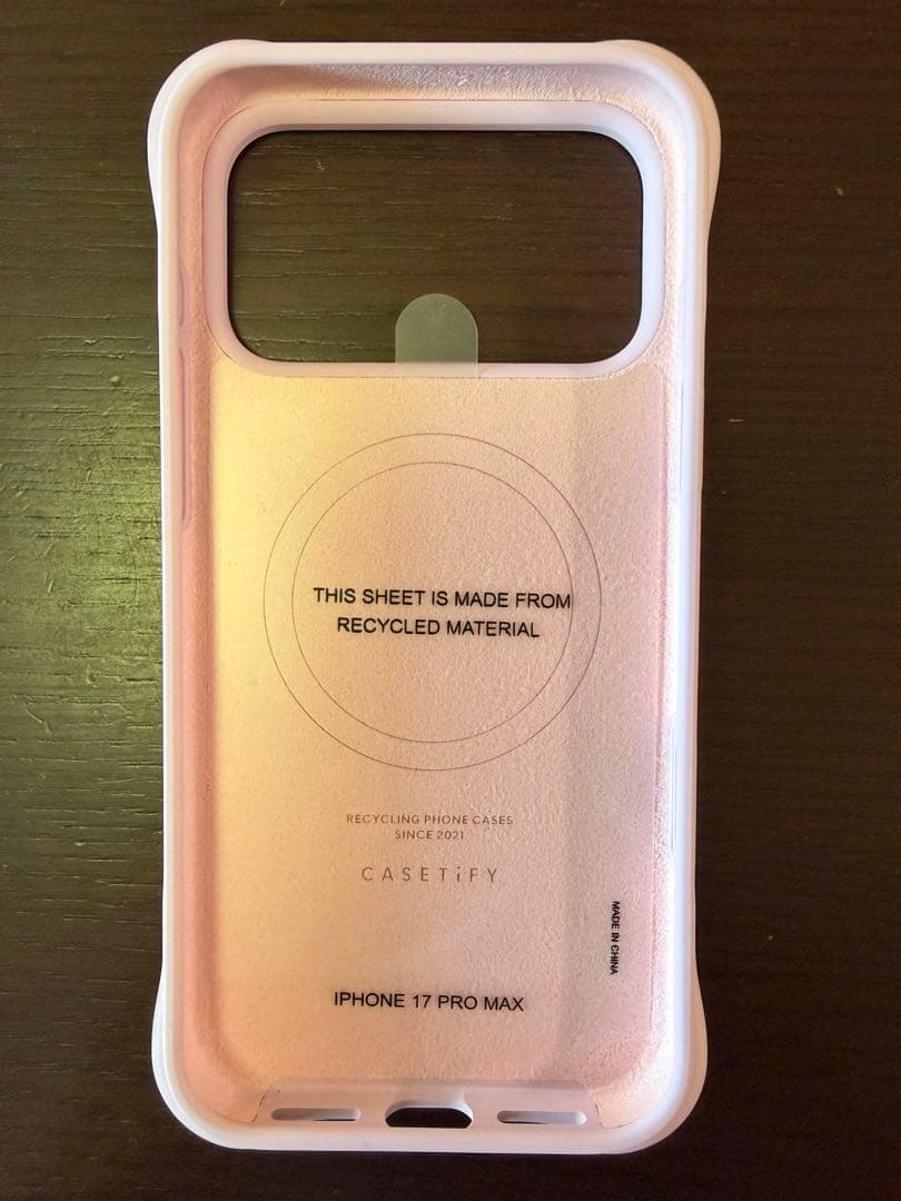 CASETiFY iPhone 17 Pro Max ケース プリムローズ