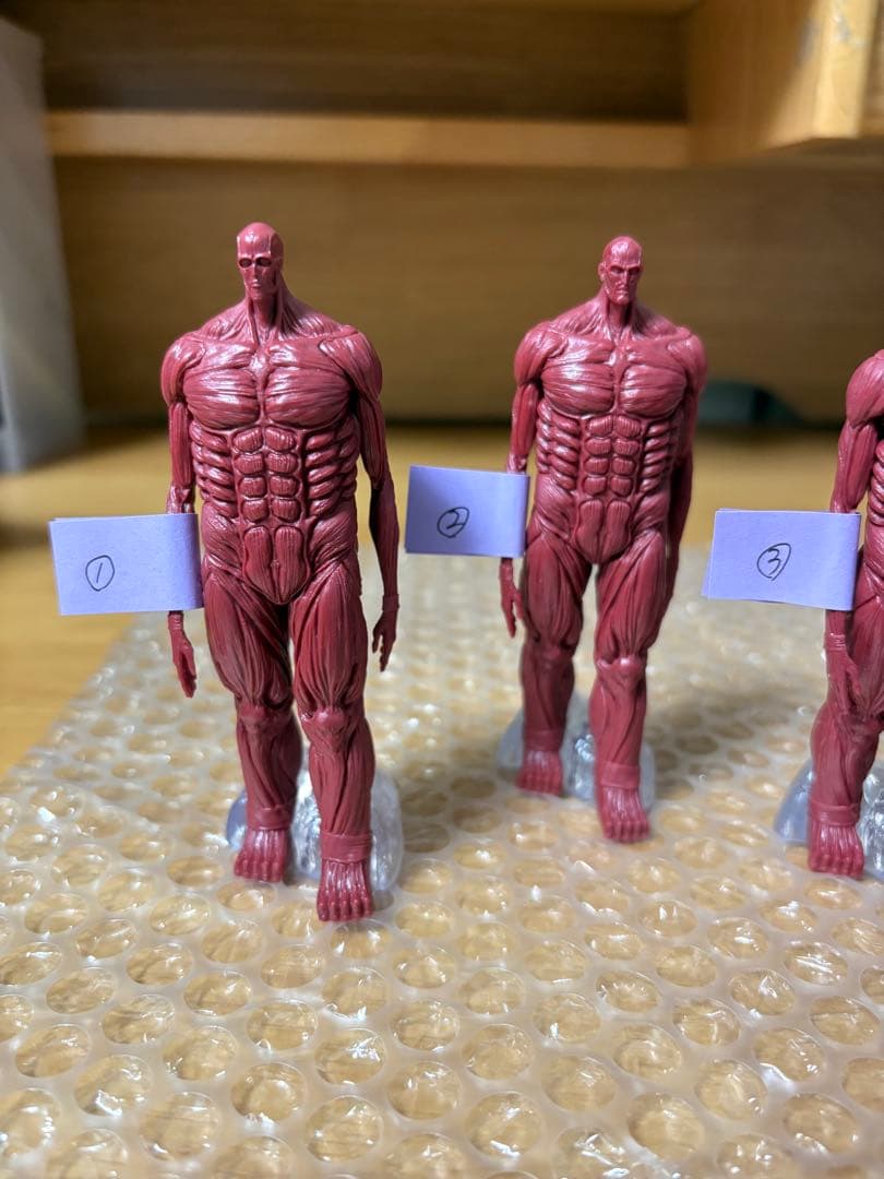 【美品】進撃の巨人 一番くじ 地ならしフィギュア コンプリート6体セット