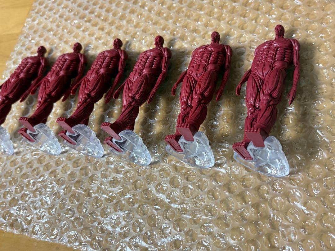 【美品】進撃の巨人 一番くじ 地ならしフィギュア コンプリート6体セット