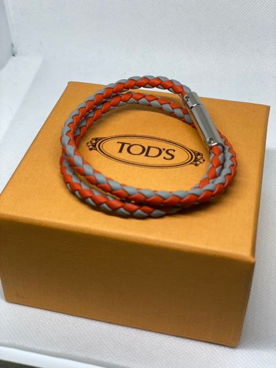【TOD'Sイタリア直営店正規品❣️】マイカラーズレザーブレスレット❣️日本完売❣️