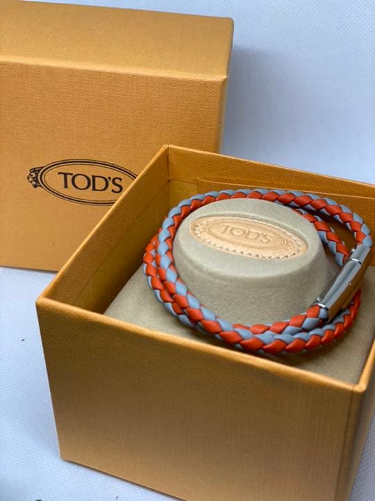 【TOD'Sイタリア直営店正規品❣️】マイカラーズレザーブレスレット❣️日本完売❣️