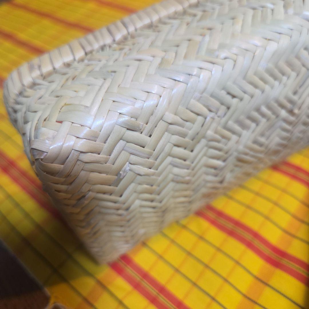 鳥越竹かご弁当箱　小物入れ　未使用　竹かご弁当箱　竹かご