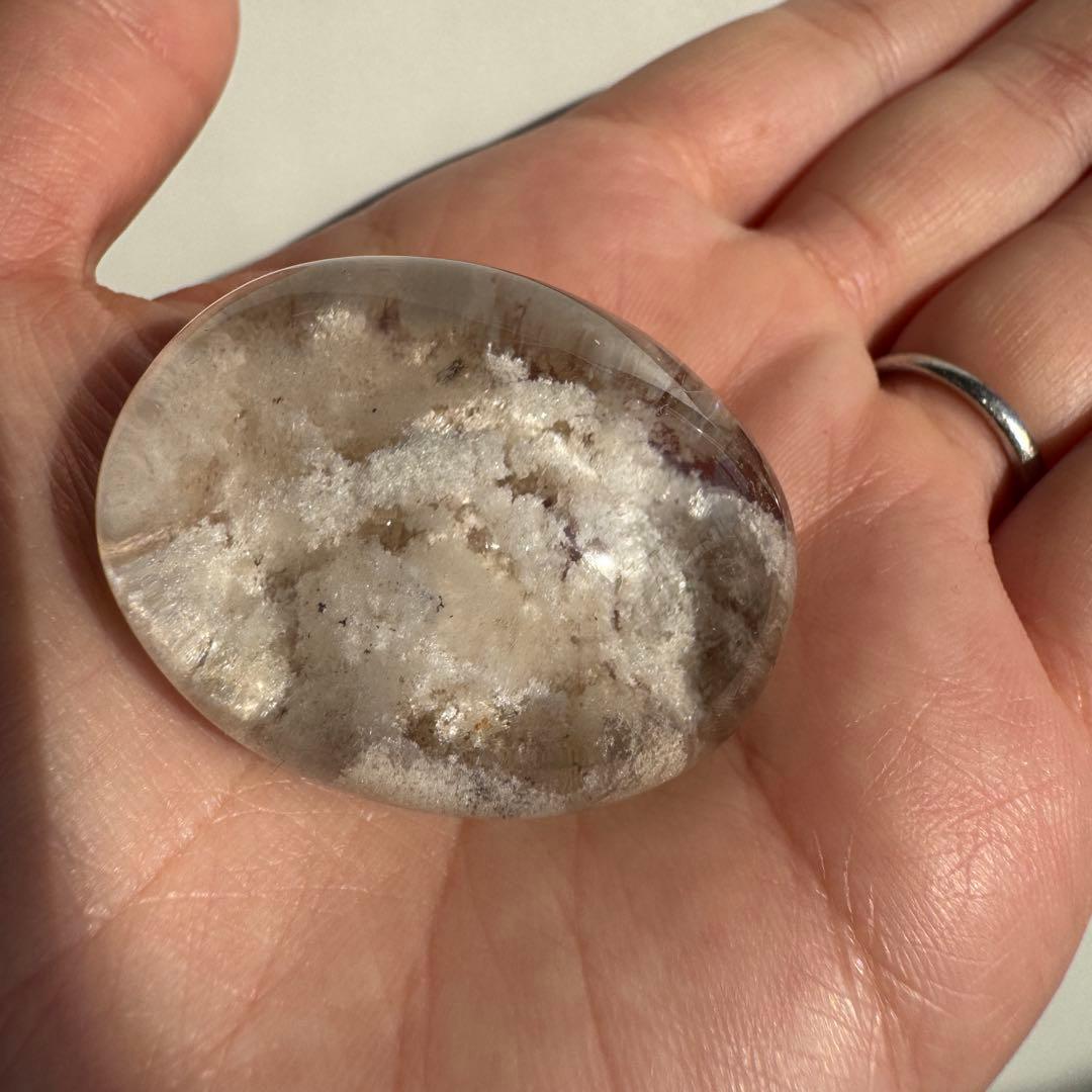 セール　一点もの　天然石　インテリア　置物　ガーデンクォーツ