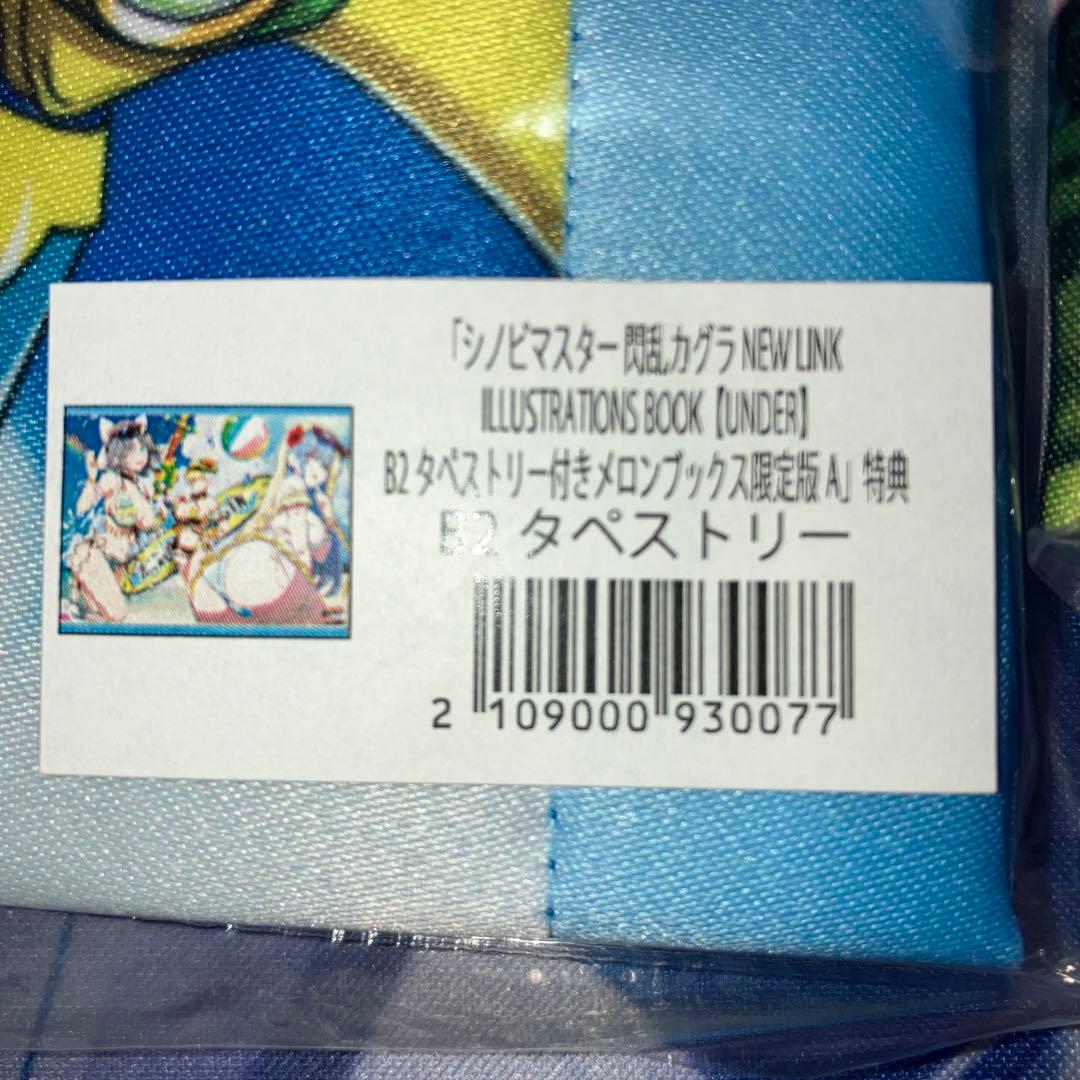 シノビマスター 閃乱カグラ NEW LINK B2タペストリーセット　未開封