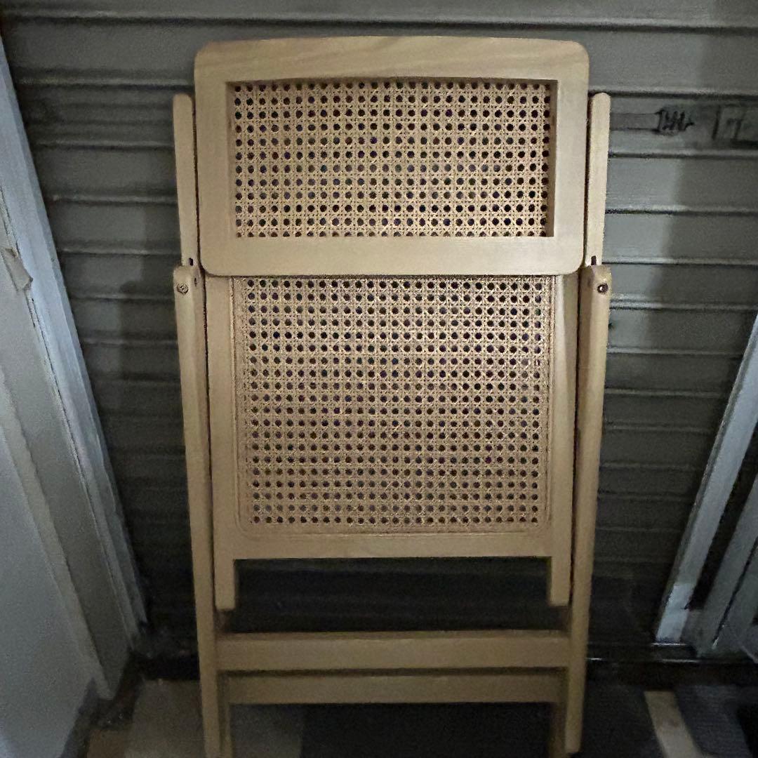 ZARA  ザラホーム　折りたたみラタンチェア