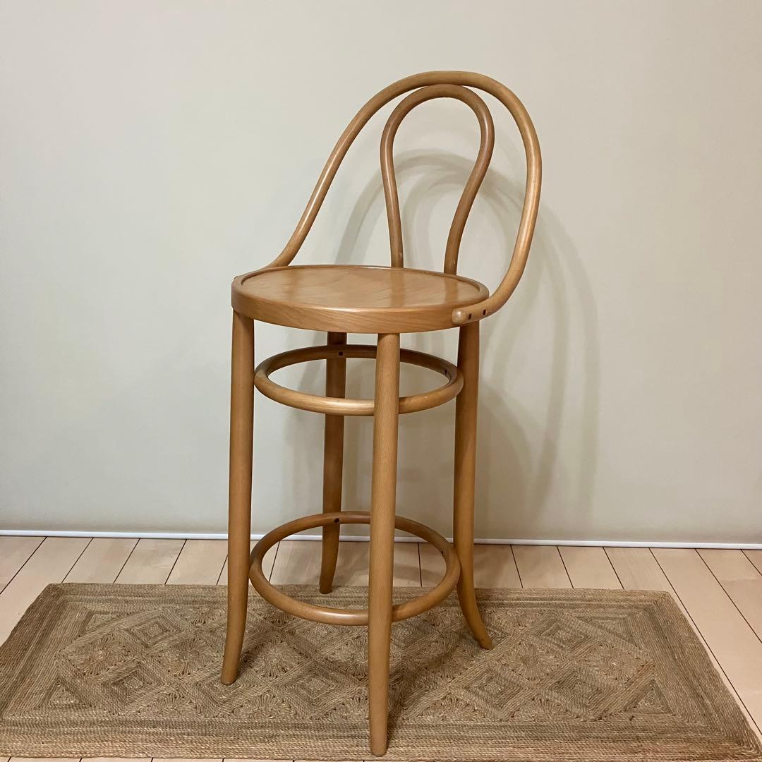 秋田木工 No.8 カウンターチェア ハイスツール 椅子 ハイチェア 曲木家具