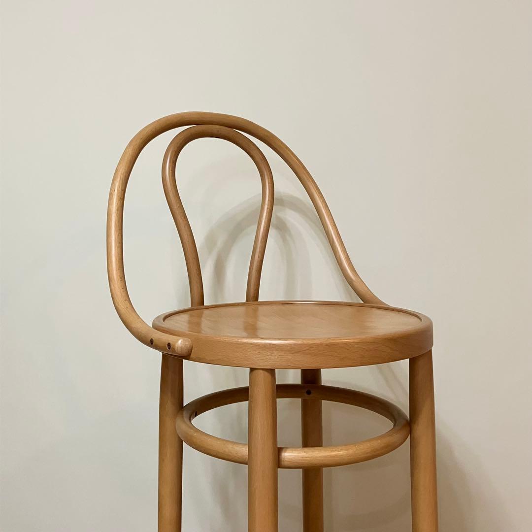 秋田木工 No.8 カウンターチェア ハイスツール 椅子 ハイチェア 曲木家具