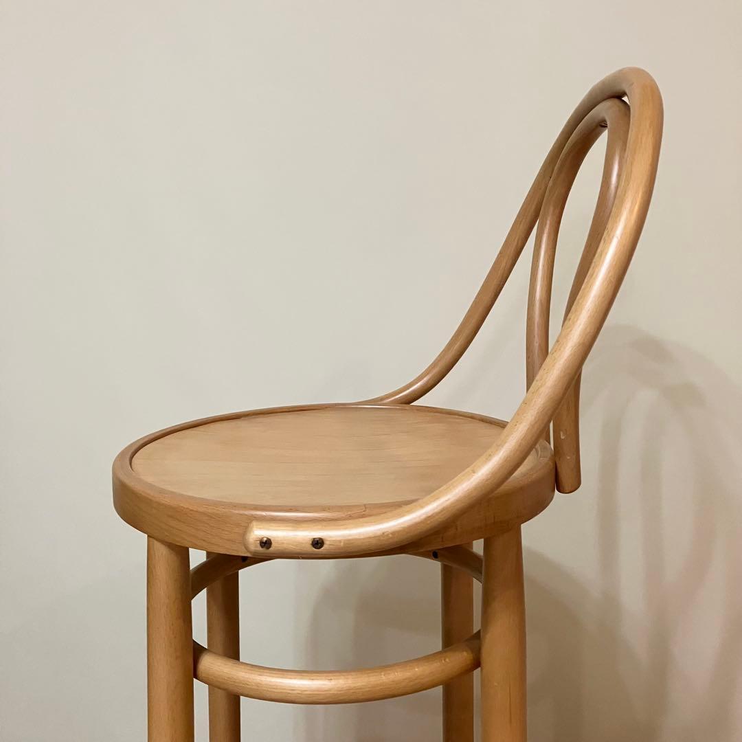 秋田木工 No.8 カウンターチェア ハイスツール 椅子 ハイチェア 曲木家具