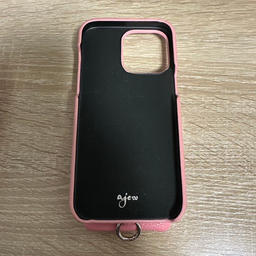 ajew　iPhone14ProMaxケース / sakura 【ひも無し】