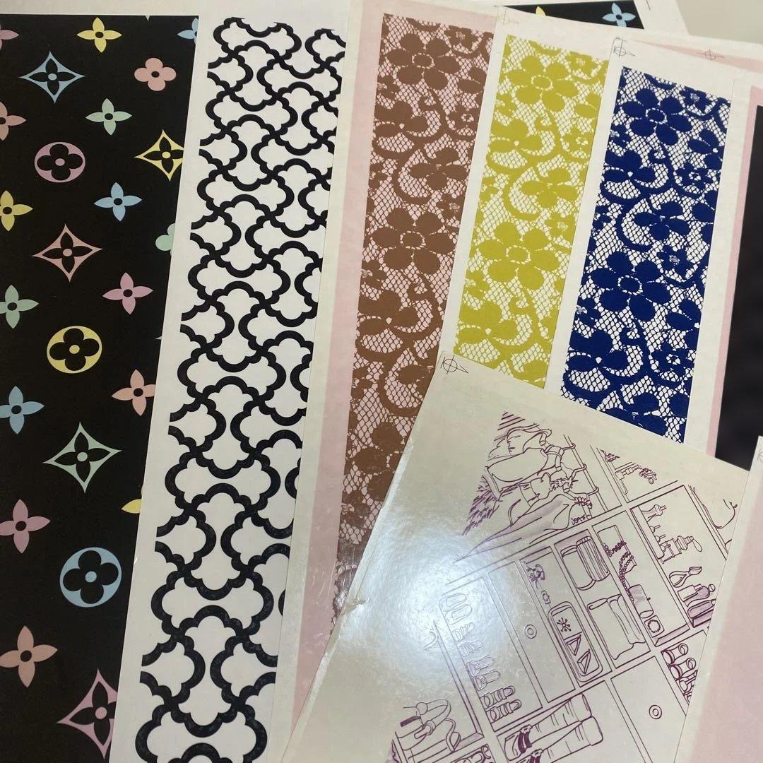 ポーセラーツ転写紙13枚セット