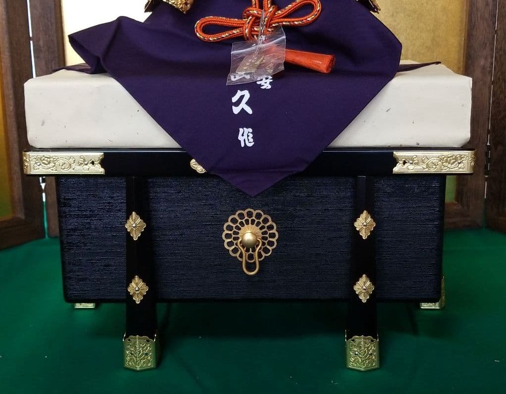 五月人形　平安武久作　兜飾り