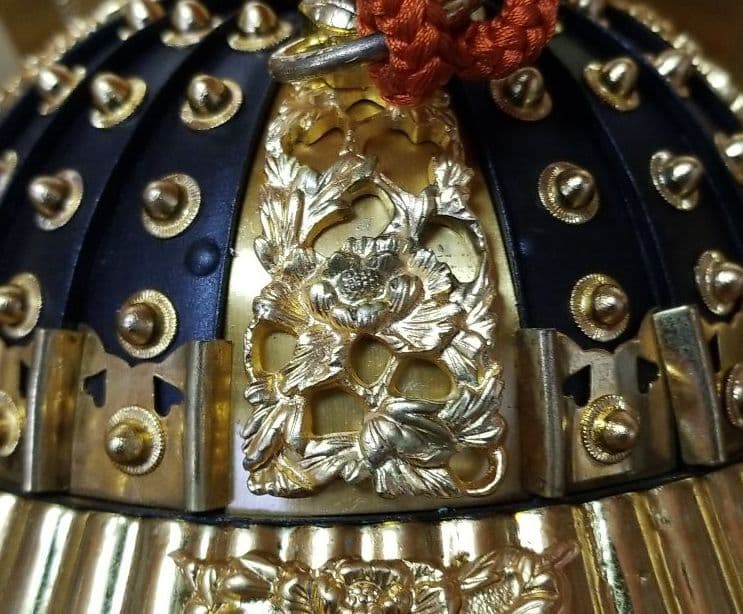 五月人形　平安武久作　兜飾り