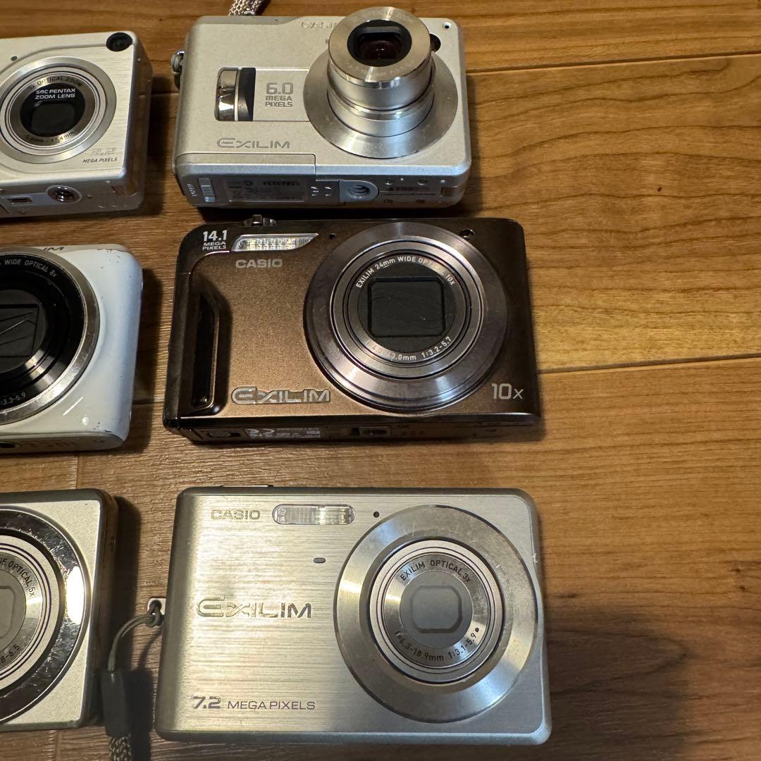 ジャンク 6台セット CASIO EXILIM デジタルカメラ デジカメ