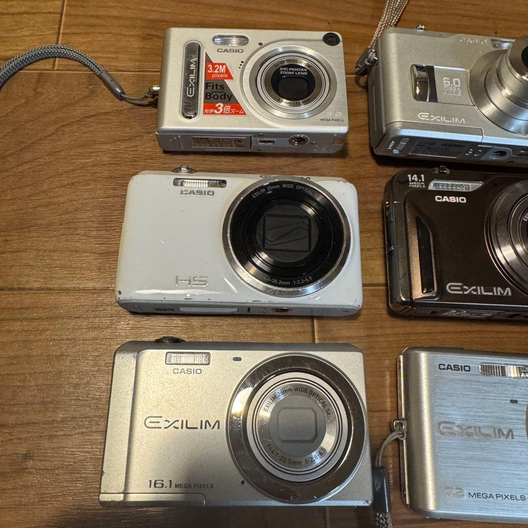 ジャンク 6台セット CASIO EXILIM デジタルカメラ デジカメ