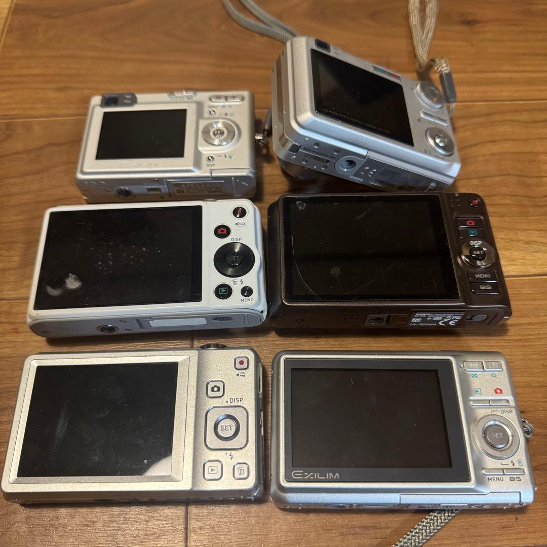 ジャンク 6台セット CASIO EXILIM デジタルカメラ デジカメ