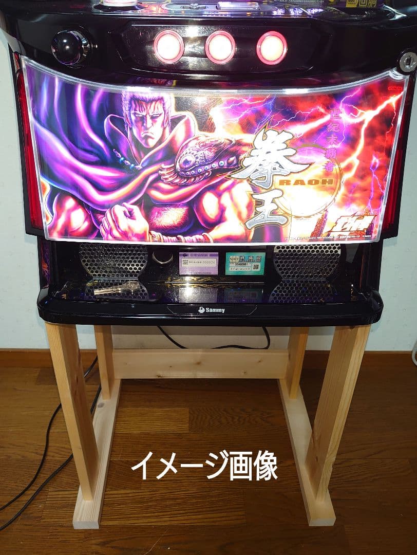 【累積247台目】パチスロを置く台・1台用シンプルスタンド★コンパクト型⑨