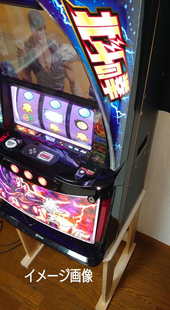 【累積247台目】パチスロを置く台・1台用シンプルスタンド★コンパクト型⑨