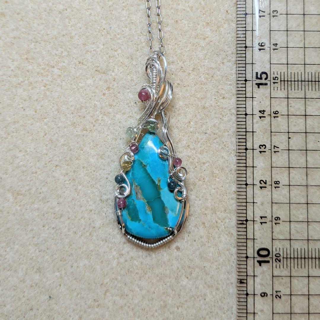 【ご確認用】SFレインボームーンストーン❅ワイヤーアートペンダント他1点