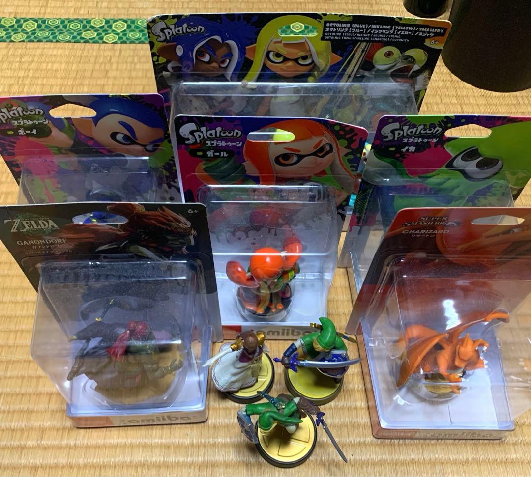 amiibo まとめ売り(9コ)