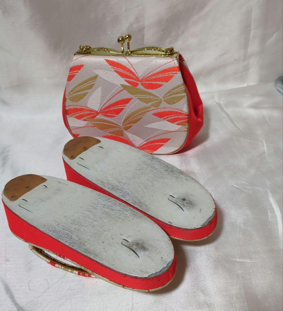 七五三　７歳　四つ身着物　御所車　鼓　 だらり帯　フルセット