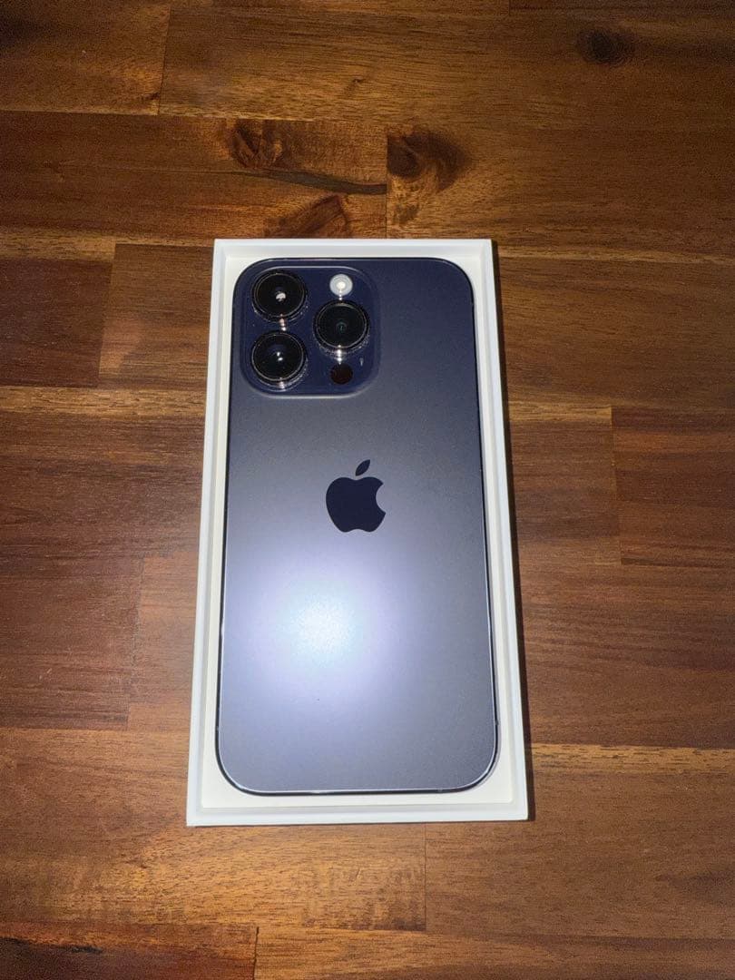 Apple iPhone14pro ディープパープル　128gb simフリー