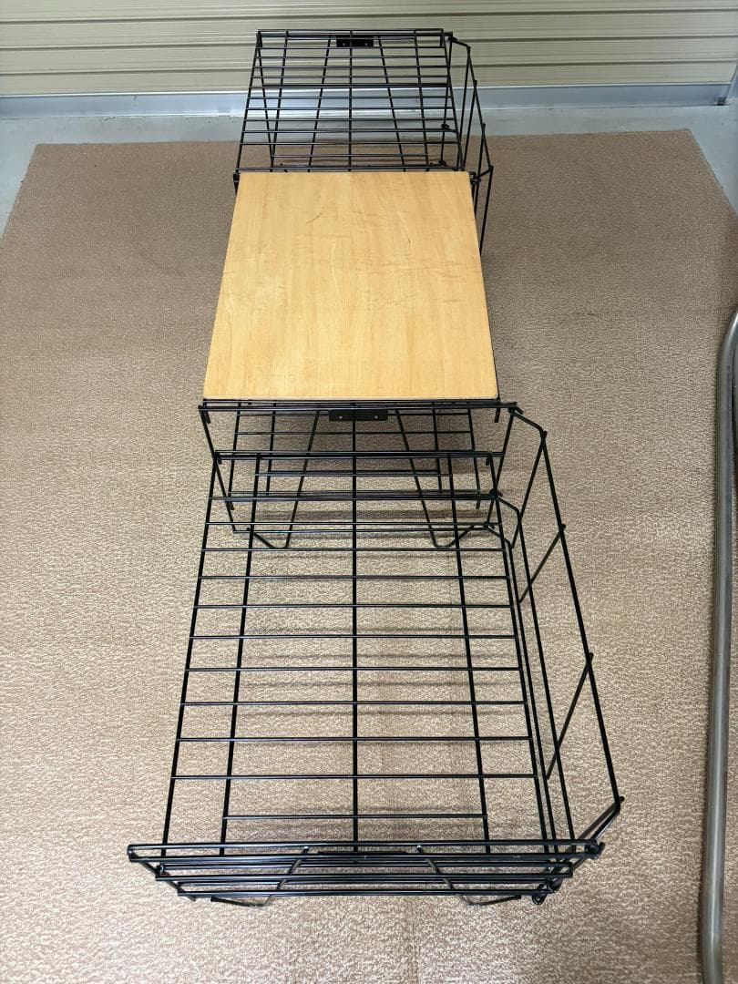 テンマクデザイン SPURV ワークラック×２セット＋木製天板・収納トート