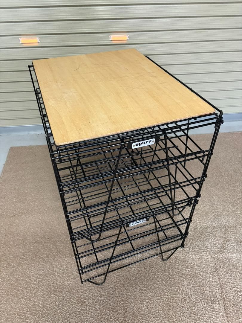 テンマクデザイン SPURV ワークラック×２セット＋木製天板・収納トート