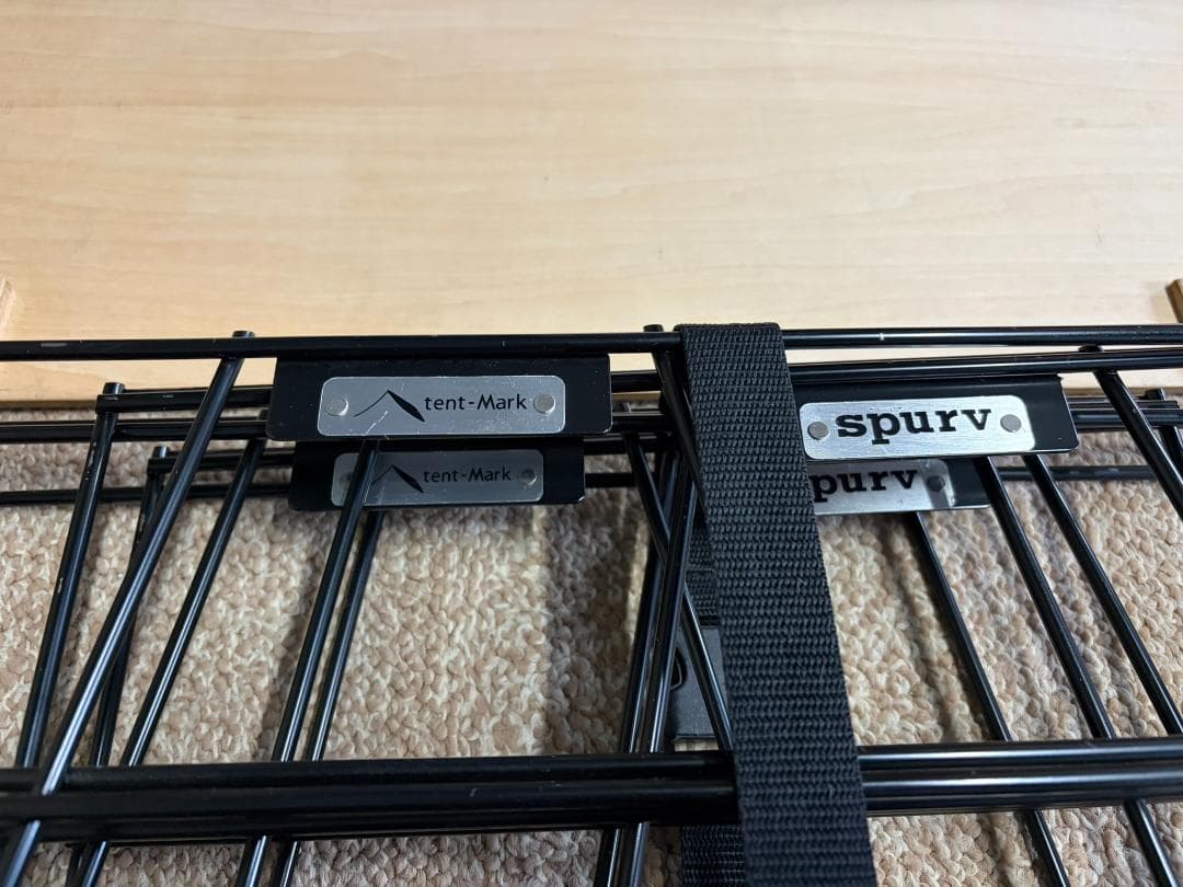 テンマクデザイン SPURV ワークラック×２セット＋木製天板・収納トート