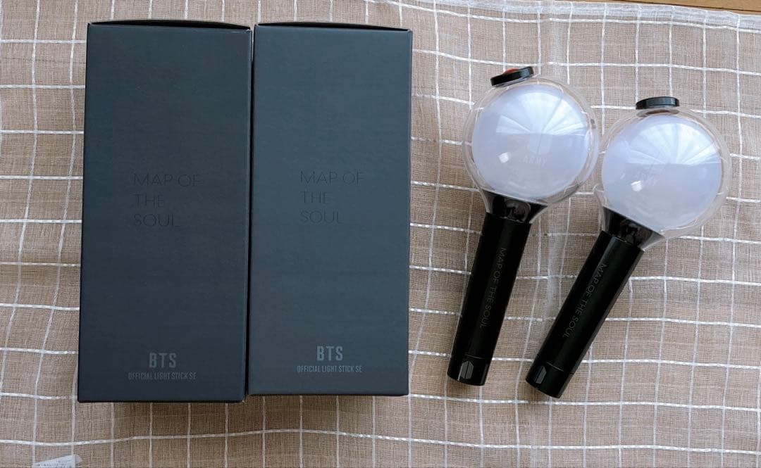 新品BTS アミボム MAP OF THE SOUL ペンライトSE 2個