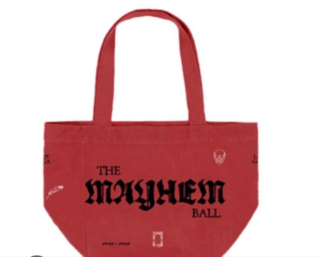 レディーガガ Lady Gaga OPERA HAUS トートバッグ レッド