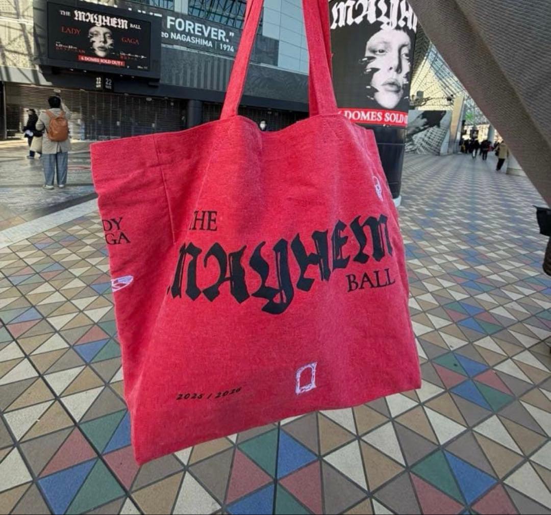 レディーガガ Lady Gaga OPERA HAUS トートバッグ レッド