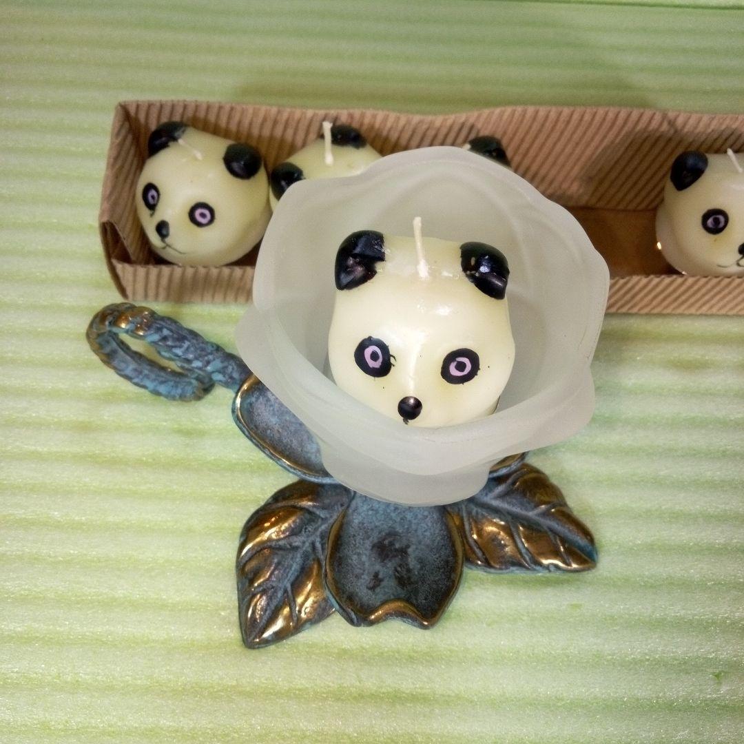 花形キャンドルホルダー　ティーライトキャンドル　花形