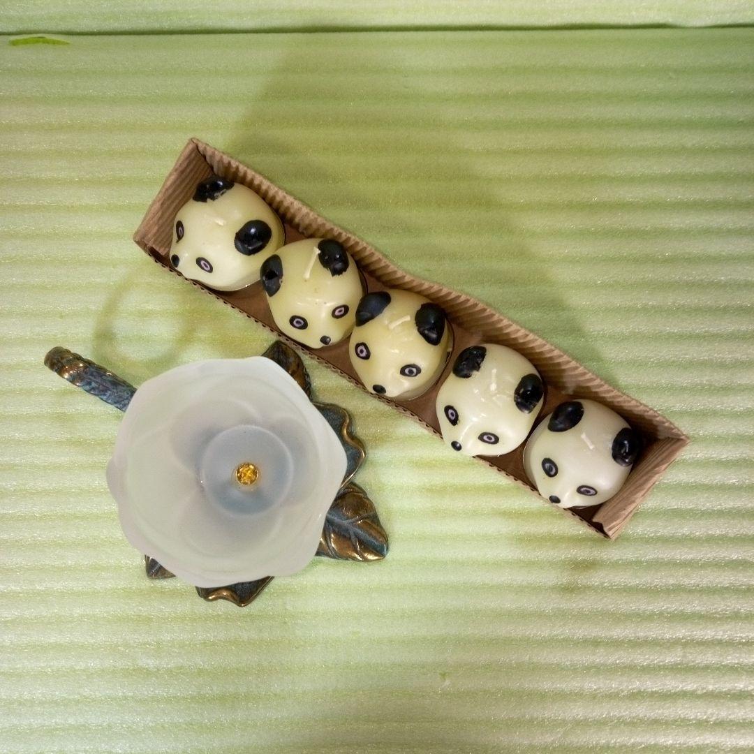 花形キャンドルホルダー　ティーライトキャンドル　花形