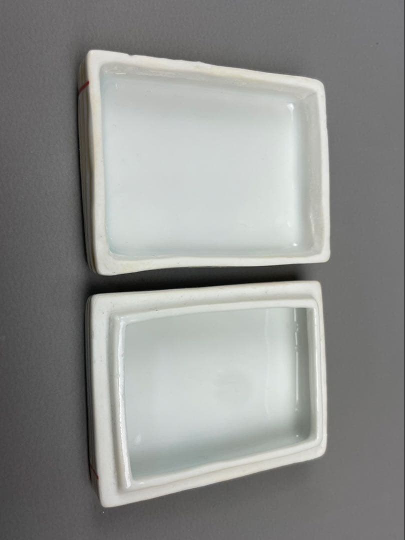 京焼 高野昭阿弥造 色絵 土佐日記冊子 香合 茶道具 茶器 金彩 アンティーク