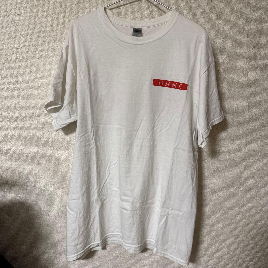 Maki IF I FELL限定 麻雀Tシャツ ホワイト L バンド